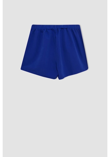 DeFacto Regular Fit Deniz Şortu-Fall in Love T5639AZ24SMBE114 Mavi DeFacto Regular Fit Deniz Şortu-Fall in Love T5639AZ24SMBE114 Mavi