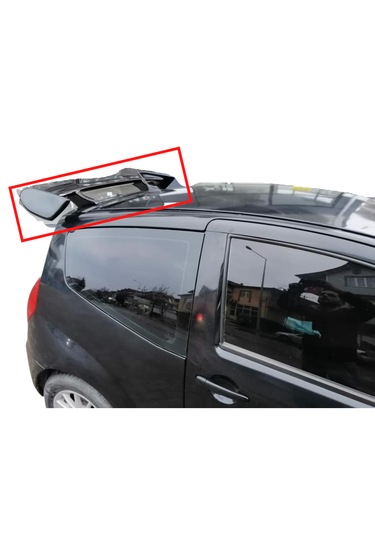 Citroen C2 Büyük Dtm Spoiler Boyasız - Astarlı