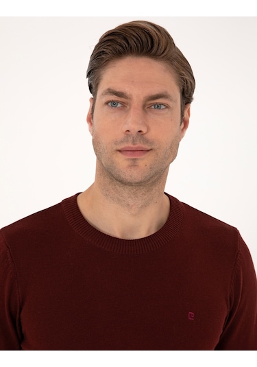 Pierre Cardin Erkek Bordo Kazak /triko 50314192-vr014 Bordo