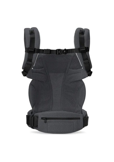 Ergobaby Omni Deluxe Mesh (Graphite Grey) , 4 Farklı Taşıma Pozisyonlu Kanguru , 0-4 Yaş Için