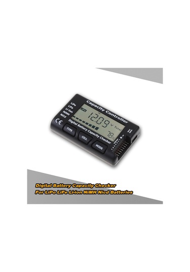 Aubyhe Rc Batarya Kapasite Kontrolcü Cellmeter-7: Lipo/life/li-ion/nimh/nicd İçin Dijital Voltaj Ve Kalan Kapasite Gösterici