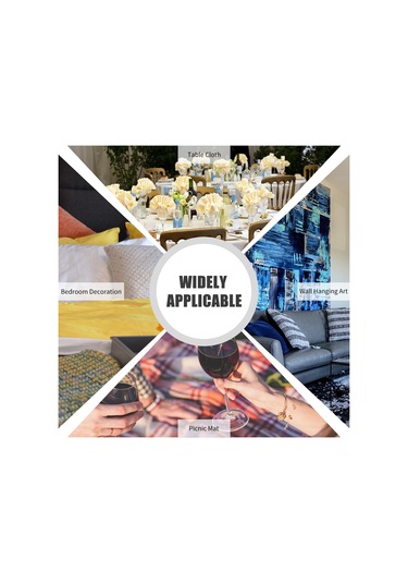 Suofeng Noel Dekoru Battaniye 80x60 İnç - Su Geçirmez, Renkli Desenli, Dayanıklı Poliester Duvar Örtüsü DiğER