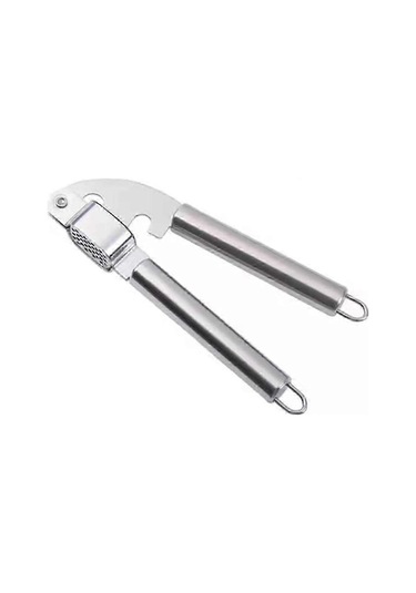 Sarımsak Kıyma Makinesi Paslanmaz Çelik Kırıcı Ahşap Saplı Sarıms Çok Renkli