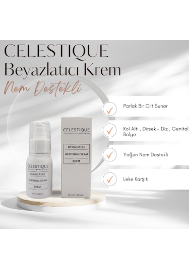 Celestique Genital Bölge Beyazlatıcı Krem 50 ML