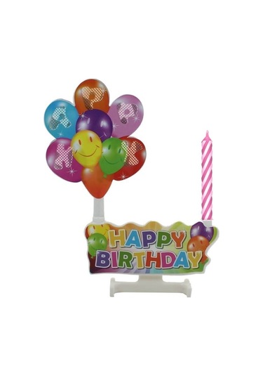 Led Işıklı Müzikli Doğum Günü Mumu. Pembe