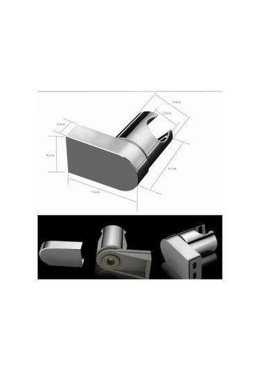 Duş Mafsalı Lüks Krom