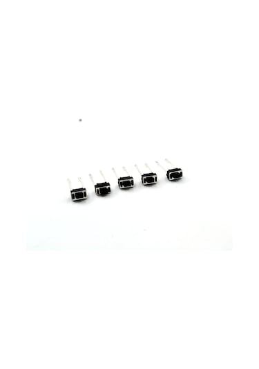 5 Adet Uzun Bacak Tact Switch Oto Uzaktan Kumanda Butonu