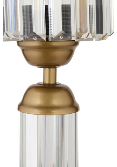 İstanbul Avize Kristal Taşlı Eskitme Kasalı Y-12 Eskitme Taş Kafalı Abajur