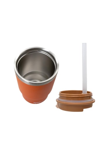 Rox Camping 0195 Pipetli Kahve Termosu 0.48 Lt - Turuncu Turuncu