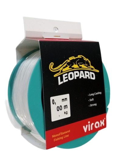 Virax Leopard Beyaz 0,35 Mm 1000 M Bobin Misina