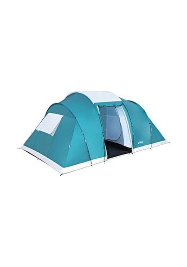 Bestway 68094 Pavillo 6 Kişilik Çift Bölmeli Family Kamp Çadırı Gri