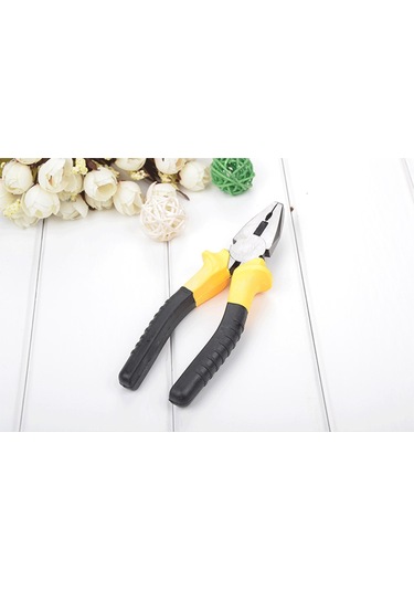 Skycity Mini 12 Parça Sarı Araç Ve Ev İçin Acil Tamir Seti - Çelik Ve Plastik Malzemeyle Tamir Gereçleri Çantası