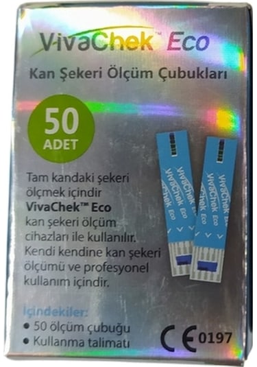 Vivachek Ölçüm Stribi 50 Adet