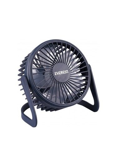 Everest Efn-505 Usb 145mmx141mmx105mm Masaüstü Vantilatör Siyah