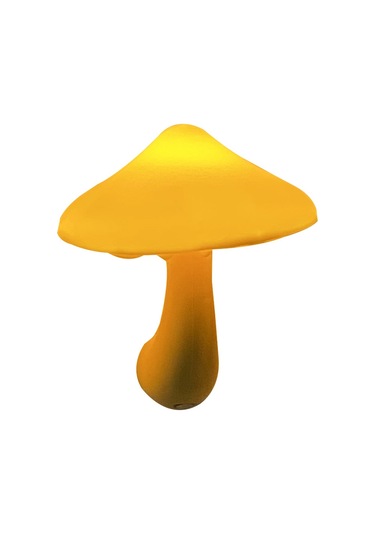 Tcherchi Sevimli Mantar Led Başucu Tak-çalıştır Gece Lambası Sarı