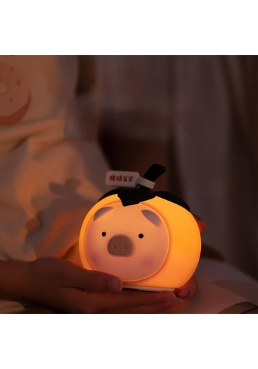 Suntek Trabzon Hurması Gece Lambası Ofis Ev Yatak Odası Için Turuncu Diğer