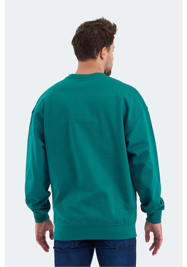 Slazenger Vadık 2li Set Erkek Haki - Petrol Sweatshirt Haki - Petrol