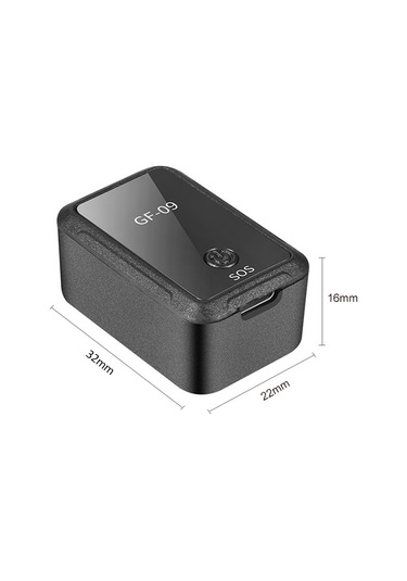 Yaozixa Gf09 Gps Konumlandırıcı: Araç Çalınma Engeli, Çocuk/evcil Hayvan Kayıp Engeli, 2g Gsm, 350mah Pil, 96 Saat Kullanıma Dayanır, Siyah Abs, Kutulu Paket Diğer