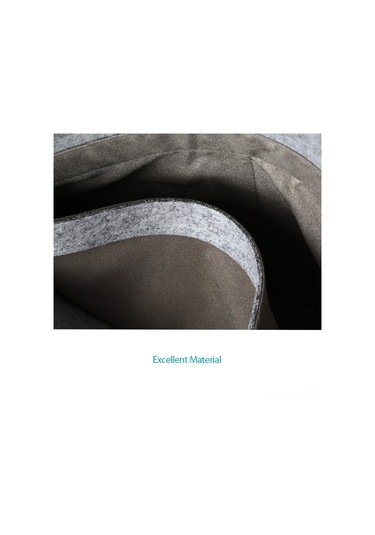 Vkemall 13.3 İnç Apple Macbook İçin Dört Bölmeli Felt Kılıf - Mouse Ve Şarj Cihazı Çantası İle Gri Koruyucu Torba Gri