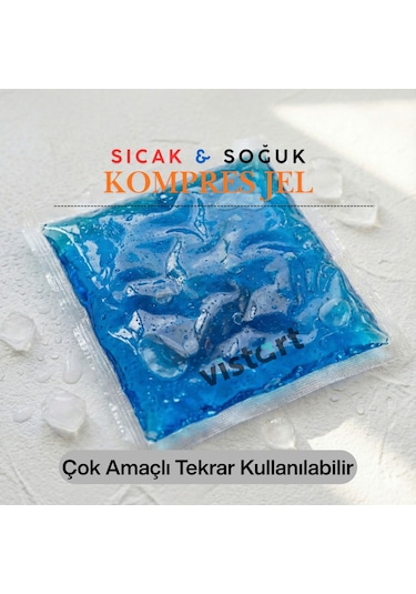 Vistart Soğuk Kompres Buz Jeli 10'lu 13 x 13 CM