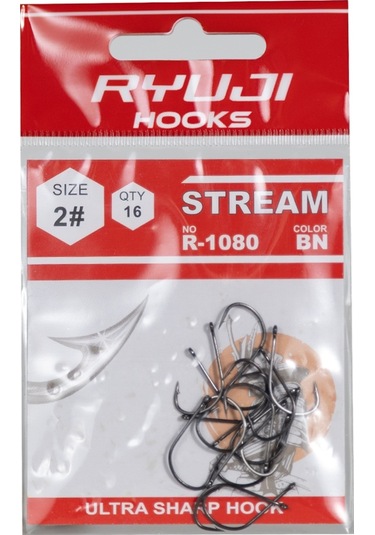 Ryuji R-1080 Stream Black Nickel İğne 1-0 1-0