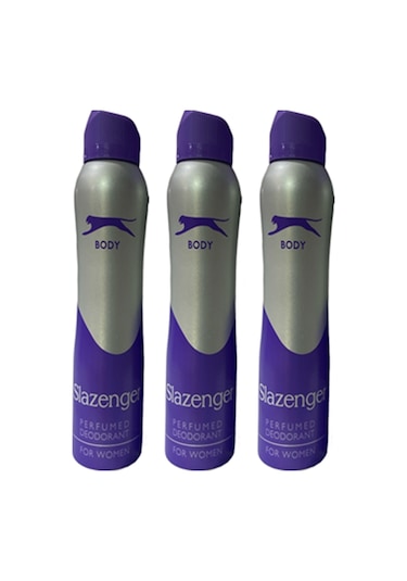 Slazenger Mor Kadın Sprey Deodorant 3 x 150 ML