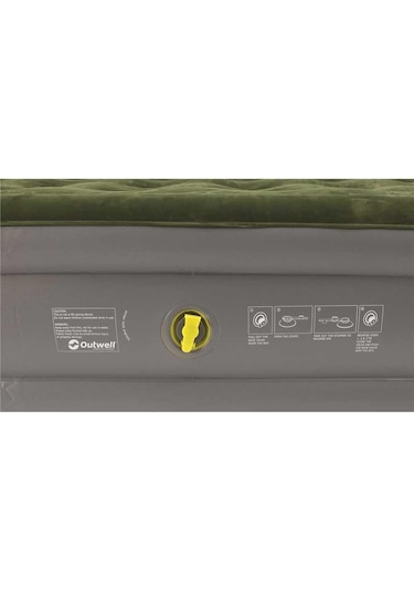 Outwell Excellent Double Ultra Konforlu İki Kişilik Şişme Yatak Çok Renkli