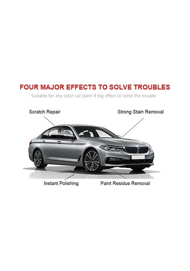 Pazly Ve Reedark Parlatma Onarımı Nano Kolay Hızlı Giderici Çizik Çizik Bezi Araç Adet 2 - Za