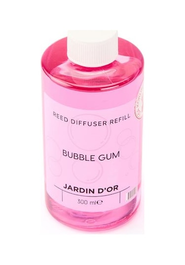 Jardin D'or Bubble Gum Oda Kokusu Yedek Şişe - Şeffaf - 300 Ml Bubblegum