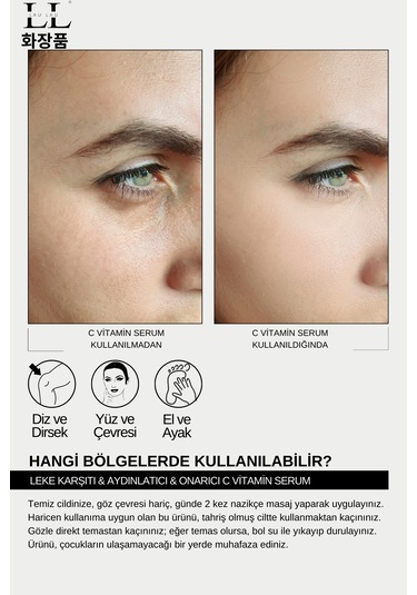 Lau Lau Aydınlatıcı Vitamin C Serum 50 ML