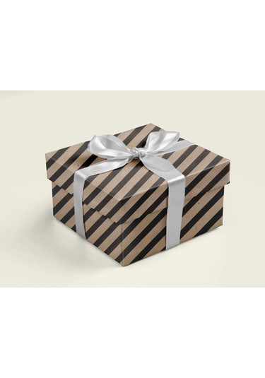 Siyah Verev Kraft Ambalaj Kağıdı Seti 10 Rulo Kağıt 70x100 Cm