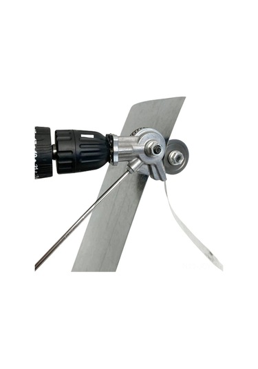 Youmex Elektrikli Matkap Dönüştürülebilir Metal Kesici - 360 Derece Çift Kesme Başlığı İle Metal Levha, Demir, Çelik, Bakır Ve Aluminyum Kesimi