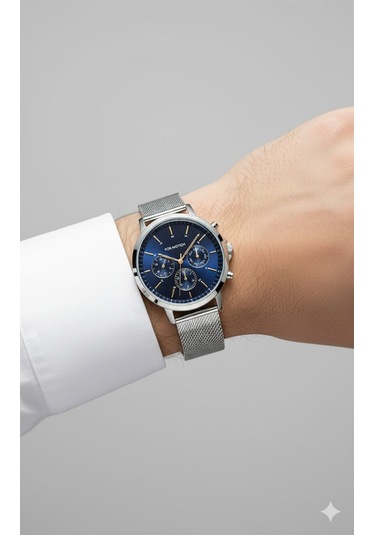 For Motion Erkek Kol Saati Gümüş Renk, Mavi Kadran - Fm.13507fh.01, 2 Yıl Garantili Gümüş For Motion Erkek Kol Saati Gümüş Renk, Mavi Kadran - Fm.13507fh.01, 2 Yıl Garantili Gümüş