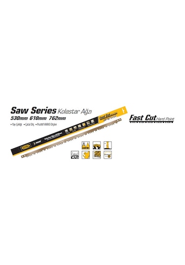 Bow Saw Blade Kolastar Ağzı 610 Mm ( Çatal Diş ) -