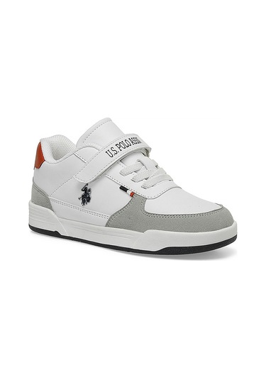U.s. Polo Assn. A101530799 Clineglb 4fx Erkek Çocuk Klasik Sneaker Beyaz Beyaz