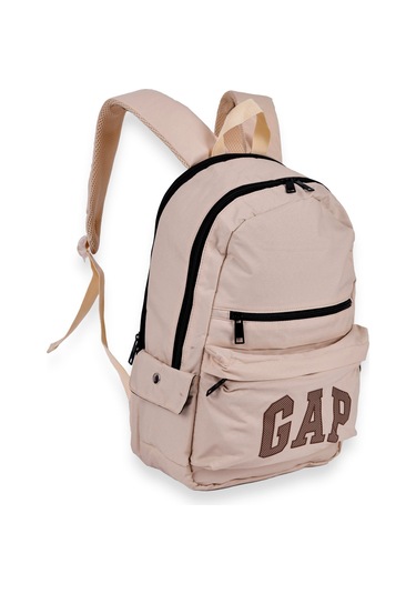 Gap Çift Bölme Sırt Çantası Krem 12851 Krem - Krem