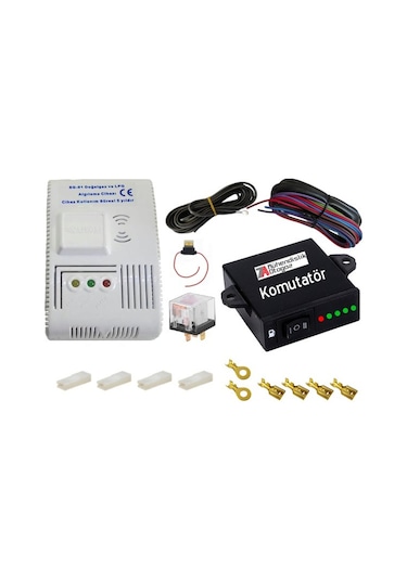 Karavan Lpg Tankı Güvenlik Seti Çok Renkli