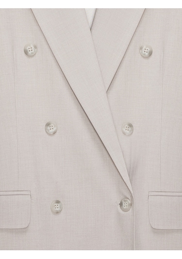 Dilvin 60799 Blazer Ceket-vizon