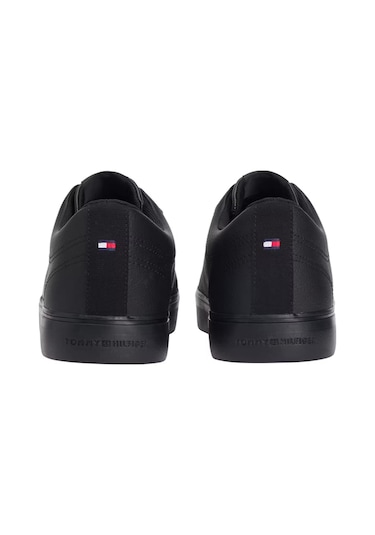 Erkek Bileksiz Vulkanize Sneaker - Siyah Triple Black