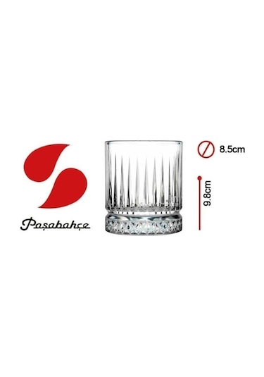Paşabahçe Elysia 6 Lı Su Bardak - Meşrubat Bardağı 520004 Şeffaf