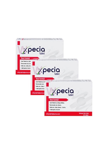 Xpecia Kadın 60 Tablet 3 Adet