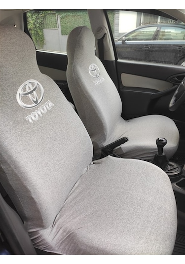 Replax Toyota Uyumlu Gri Oto Atlet Servis Kılıfı 4 Parça Ser-050