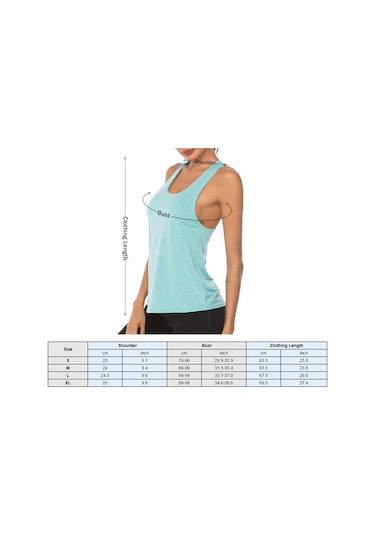 Gajeena Kadın Spor Atleti - U Yaka, Rahat Ve Nefes Alabilir, Yoga Ve Antrenman İçin Hızlı Kuruyan Mor