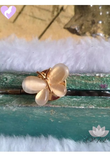 Olfil Broş-mini Kelebek Işıltıyla Opalı 232275793 Altın Rengi