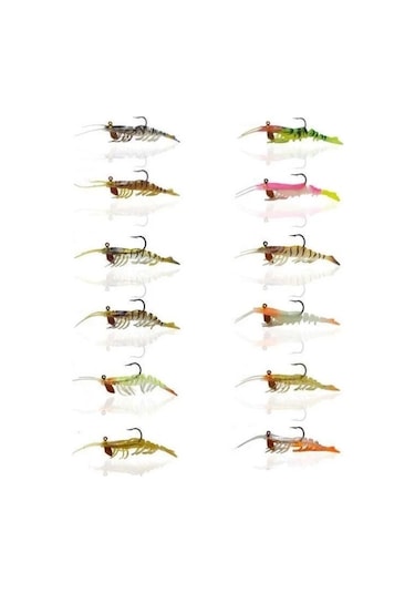 Naniwaosakashi Caridina Shrimp 10 Cm 14 Gr Silikon Karides Yem