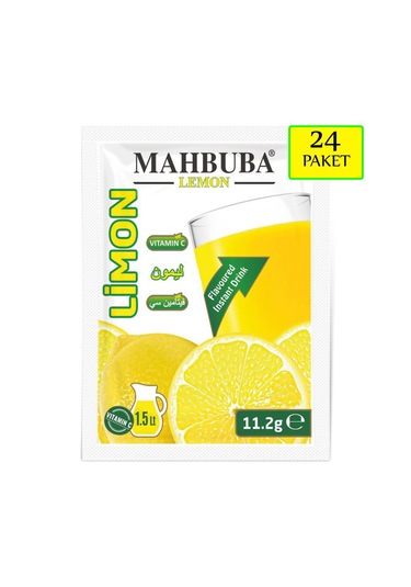 Mahbuba Limon Aromalı Soğuk Toz İçecek 480x11.2gr