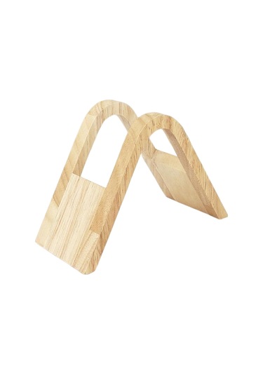 Suntek Fan Şekli Kahve Filtre Kağıdı Tutucu Raf Tezgah Üstü Ofis Stil A Ahşap Standı