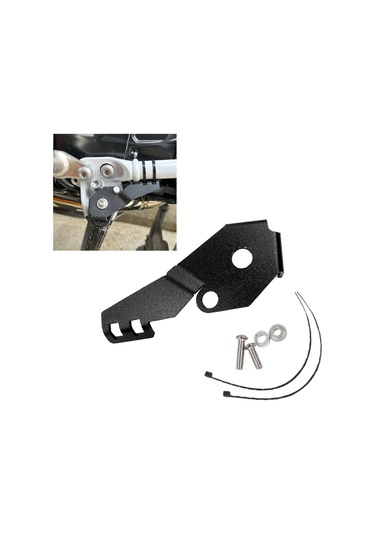 Dinosaurs Bmw R1200gs Lc Motosiklet İçin Siyah Modifiye Yan Destek Yan Destek Koruma Kapağı Ayak Çerçevesi Anahtar Kapağı Gosterildigi Gibi