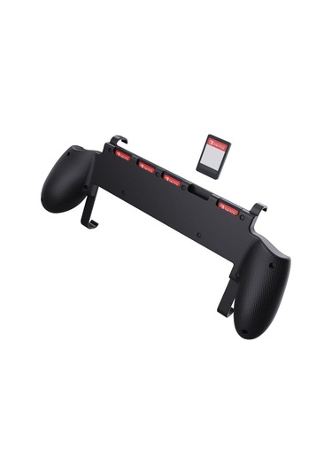 Nintendo Oled Ek Oyun Kart Depolama Alanlı Rubber Grip