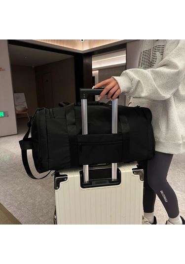 Sandwich Motion003 Eonothem Mavi Büyük Kapasiteli Çok Bölmeli Ayarlanabilir Askılı Kraliyet Mavisi Seyahat Çantası Mavi